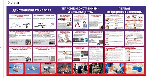 Стенд "Гражданская оборона", арт. ШК-4677