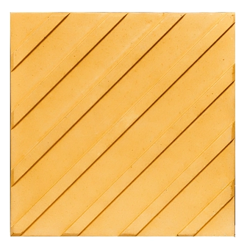 Тактильная плитка полиуретановая "диагональный риф" самоклеящаяся, арт. ТПУ-2(2)