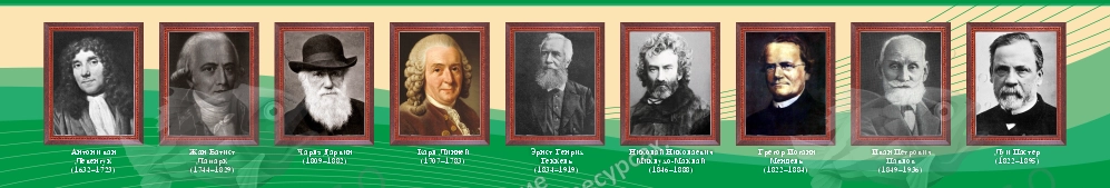 Стенд "Выдающиеся ученые биологи" арт. ШК-0711