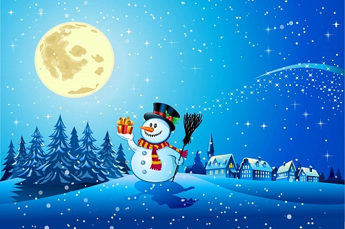 Баннер "Зима" 3x2 арт. БН-1430