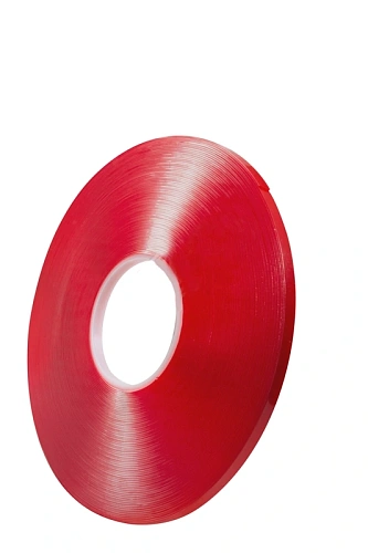 Двухсторонний скотч, прозрачный 1мм, 6мм х 33 м, арт КМ-05