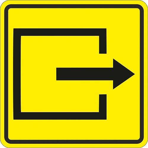 Тактильная табличка "Выход из помещения", ударопрочный полистирол, арт. ТБ-36 от Калипсо Тактильная табличка "Выход из помещения", ударопрочный полистирол, арт. ТБ-36